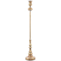 27" METAL TAPER CANDLE HOLDER GO/AT