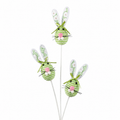 29" Easter Rabbit Stem Green
