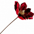 17.5" Burgundy Velvet Magnolia