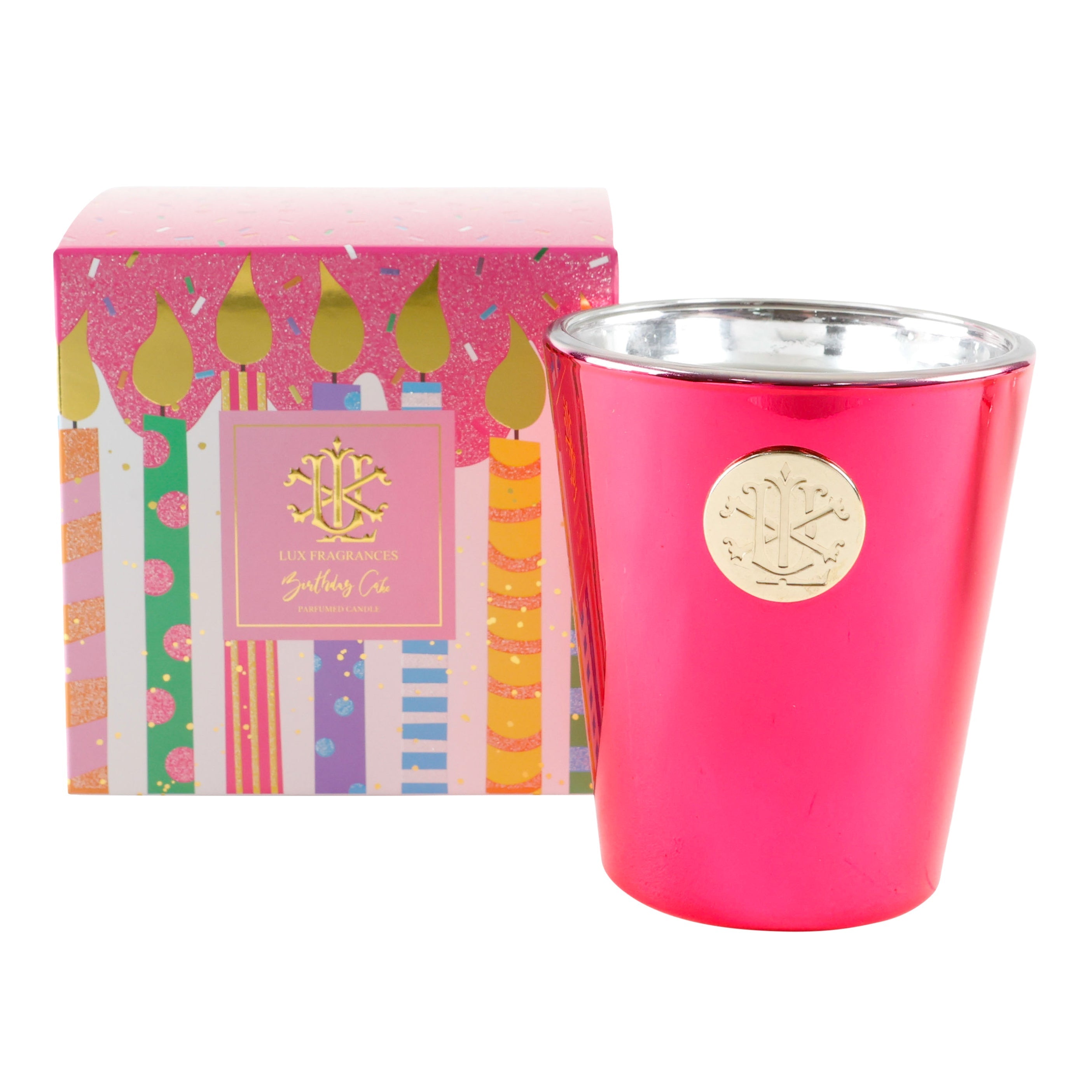 Birthday Cake - 8oz Designer Box Candle