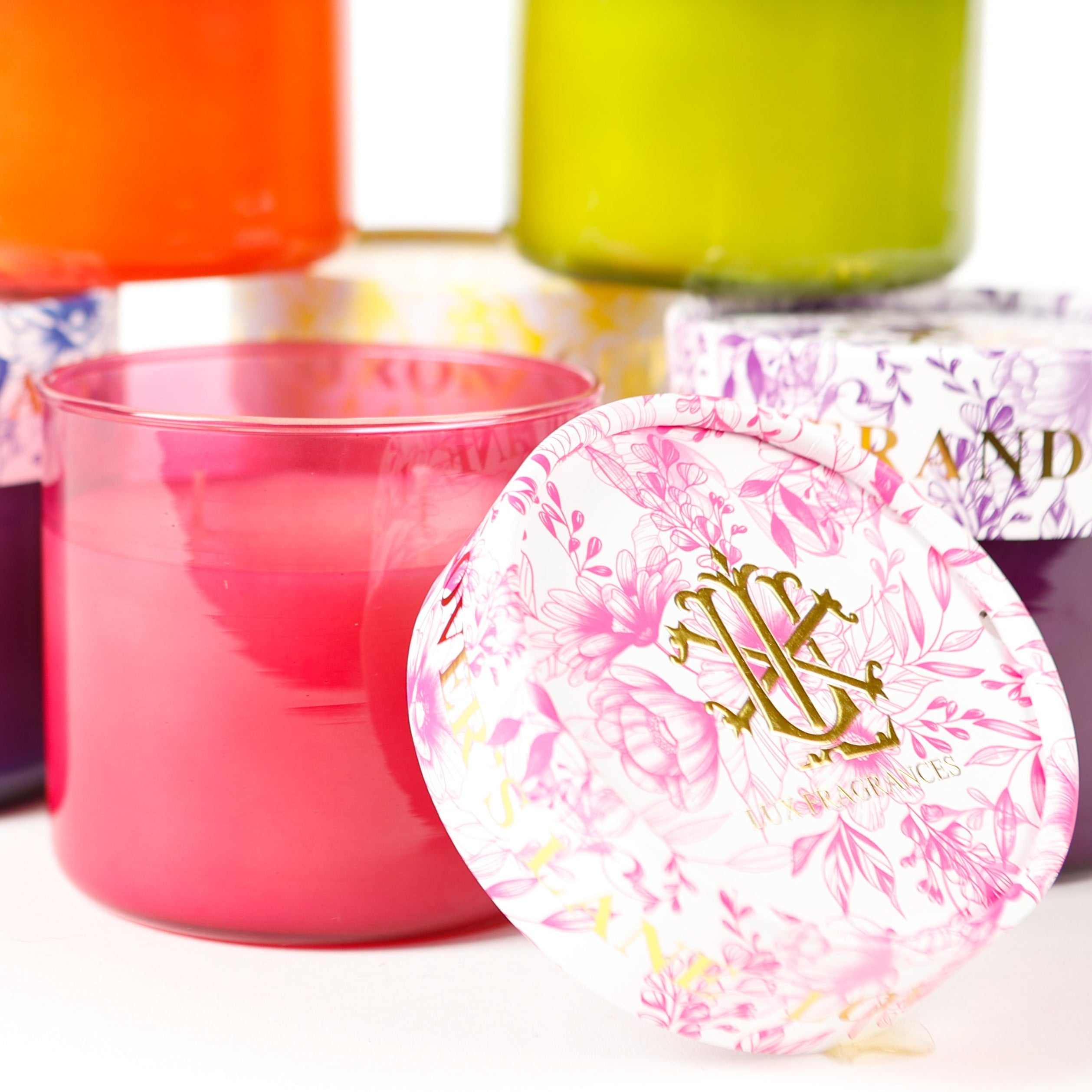 Lover's Lane 15 oz. 2-Wick Spring Lidded Candle