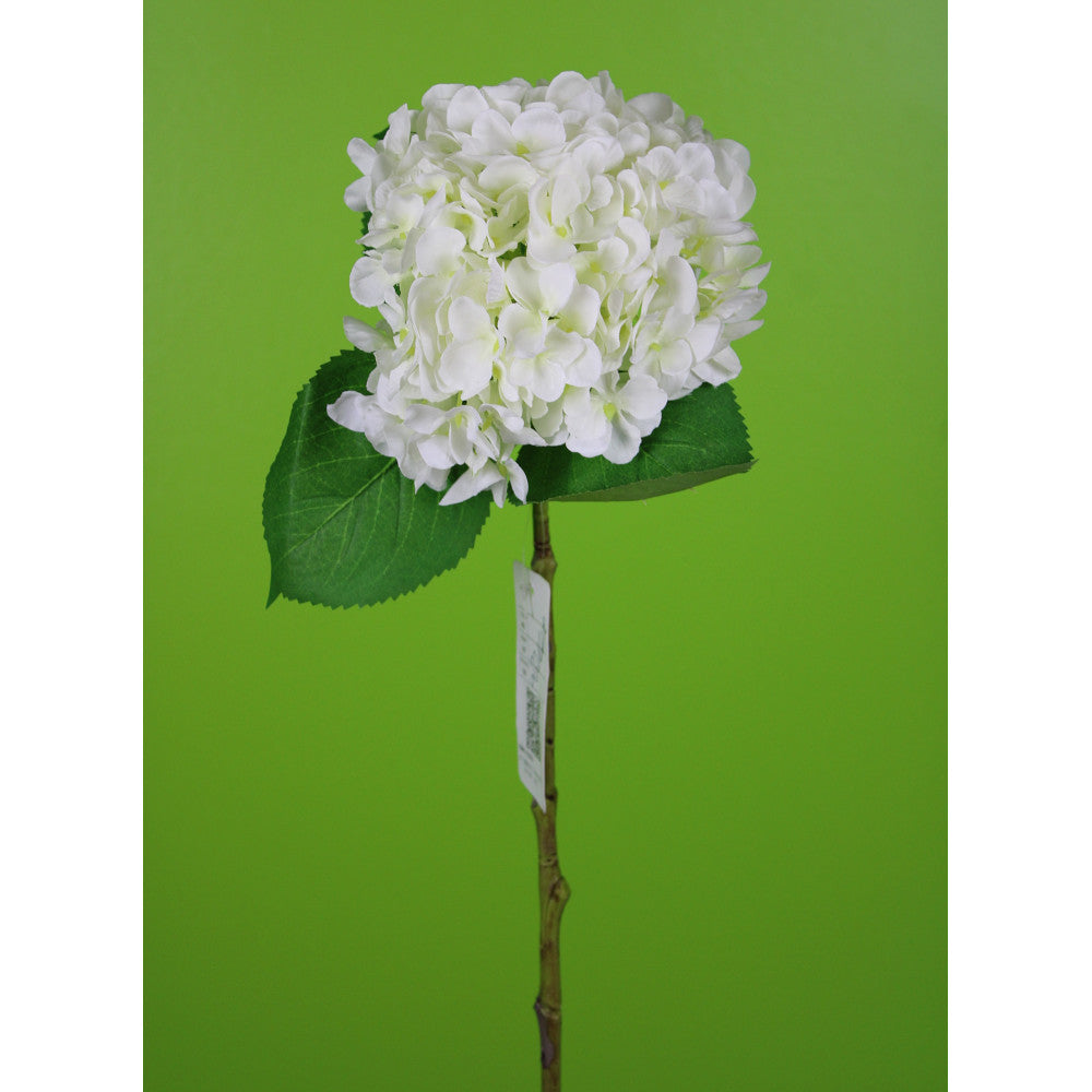 18.5" HYDRANGEA STEM-WHITE