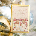 Angel Glass Ornament