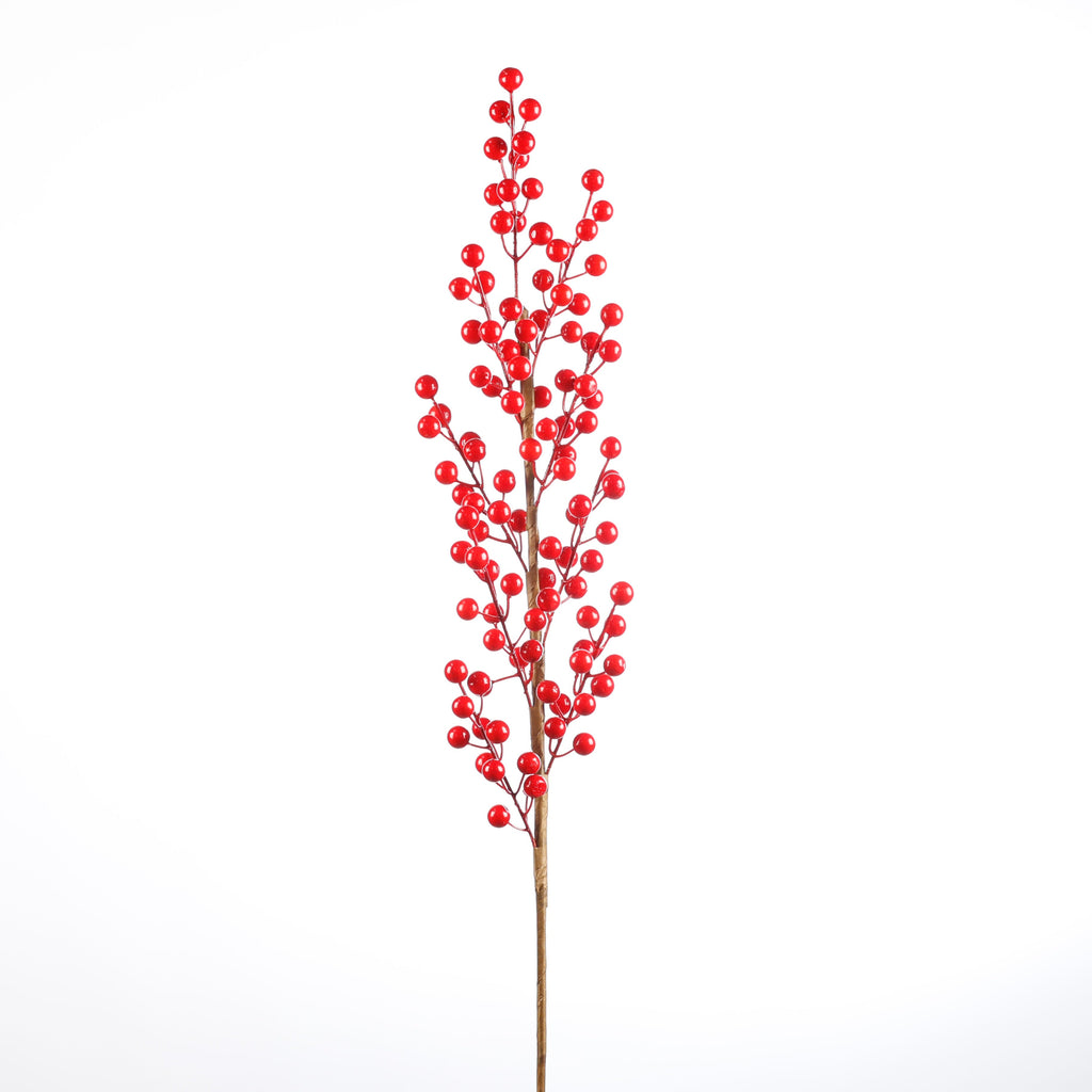 33" RED BERRY STEM
