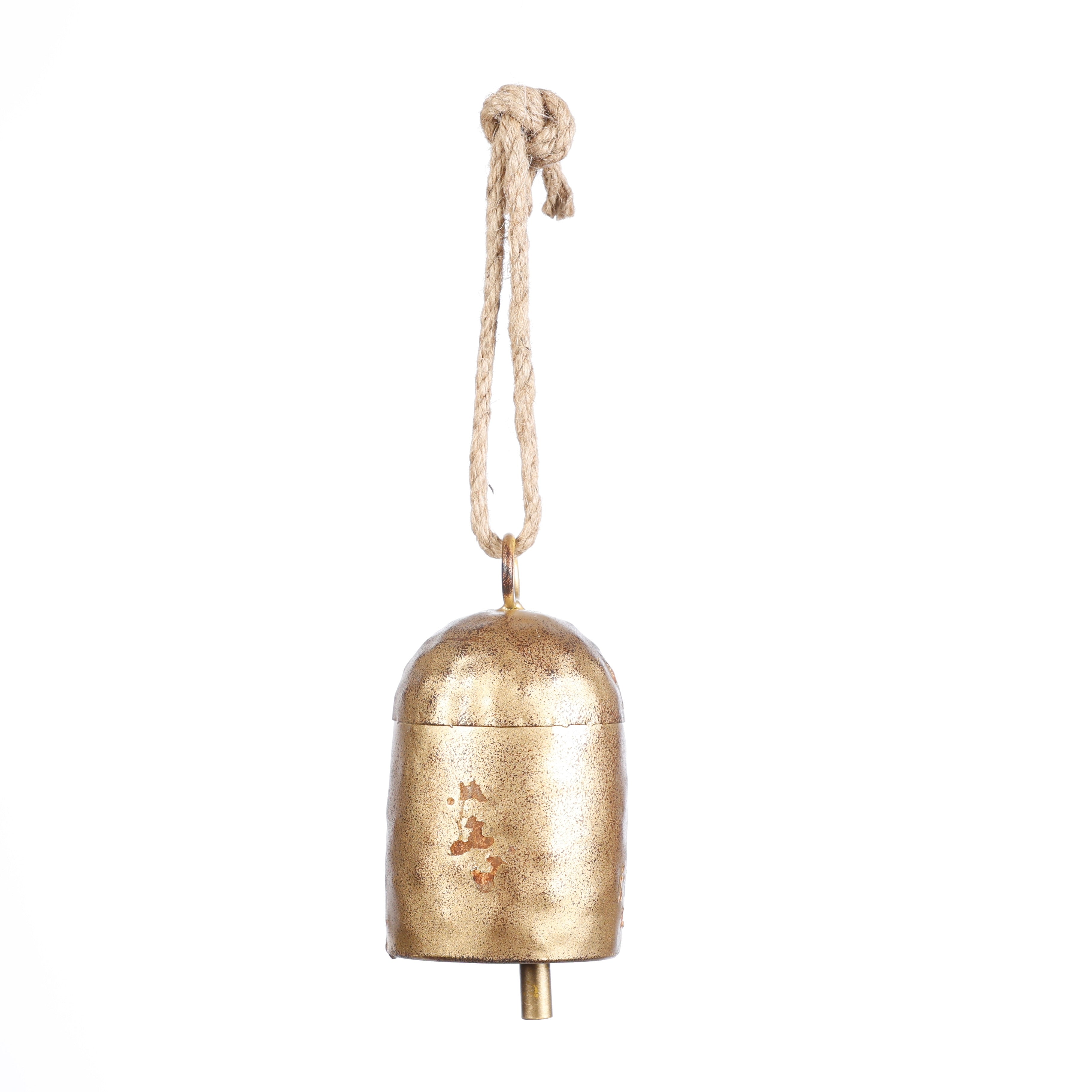 4.9" GOLD METAL BELL-SMALL