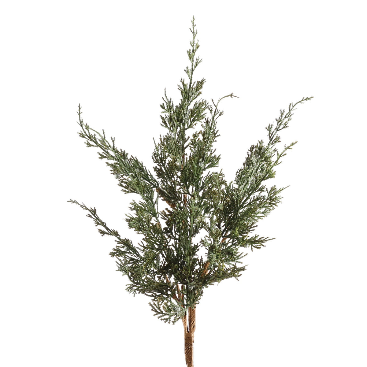 28" Real Touch Spray with Cupressus