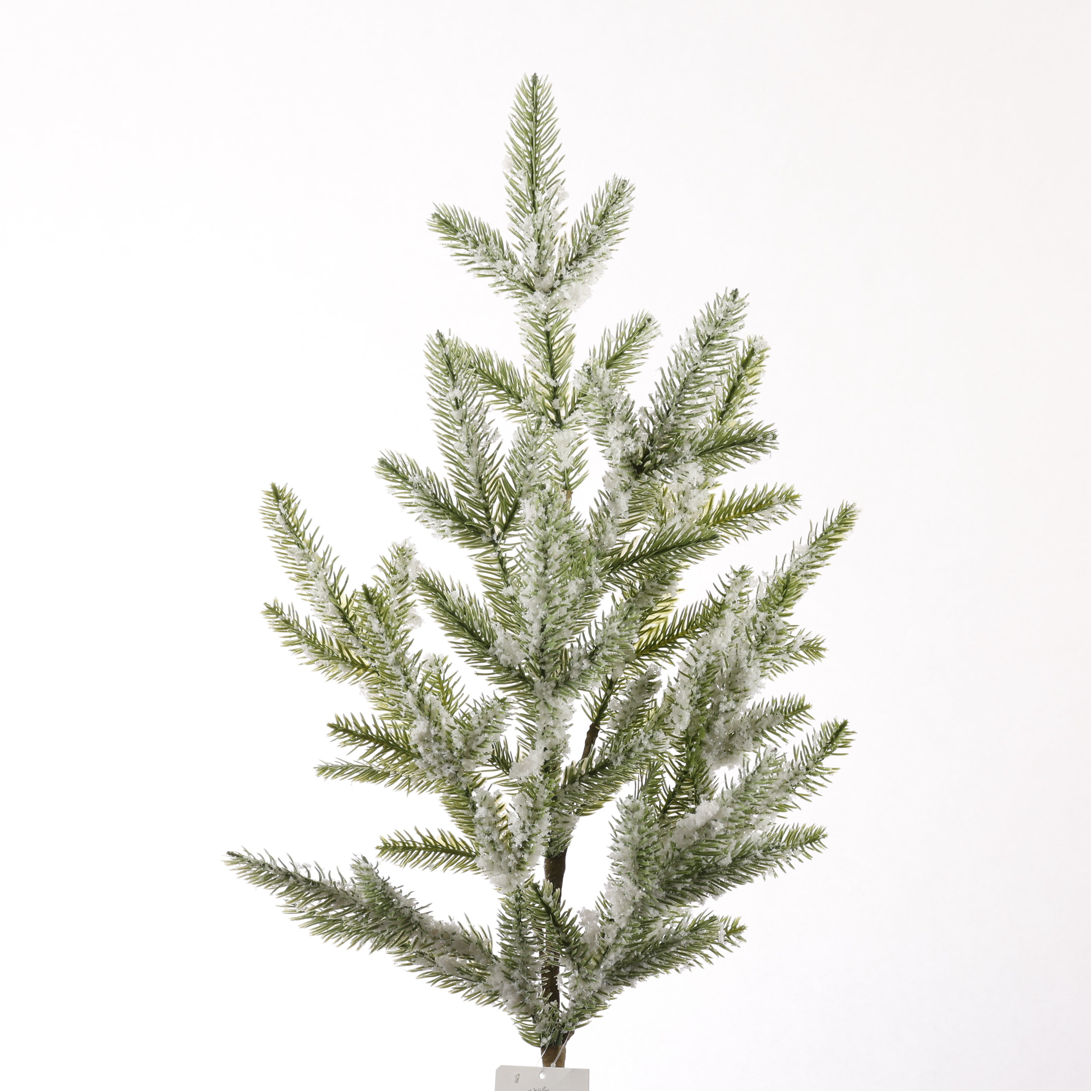 35" SNOWY PINE BRANCH STEM