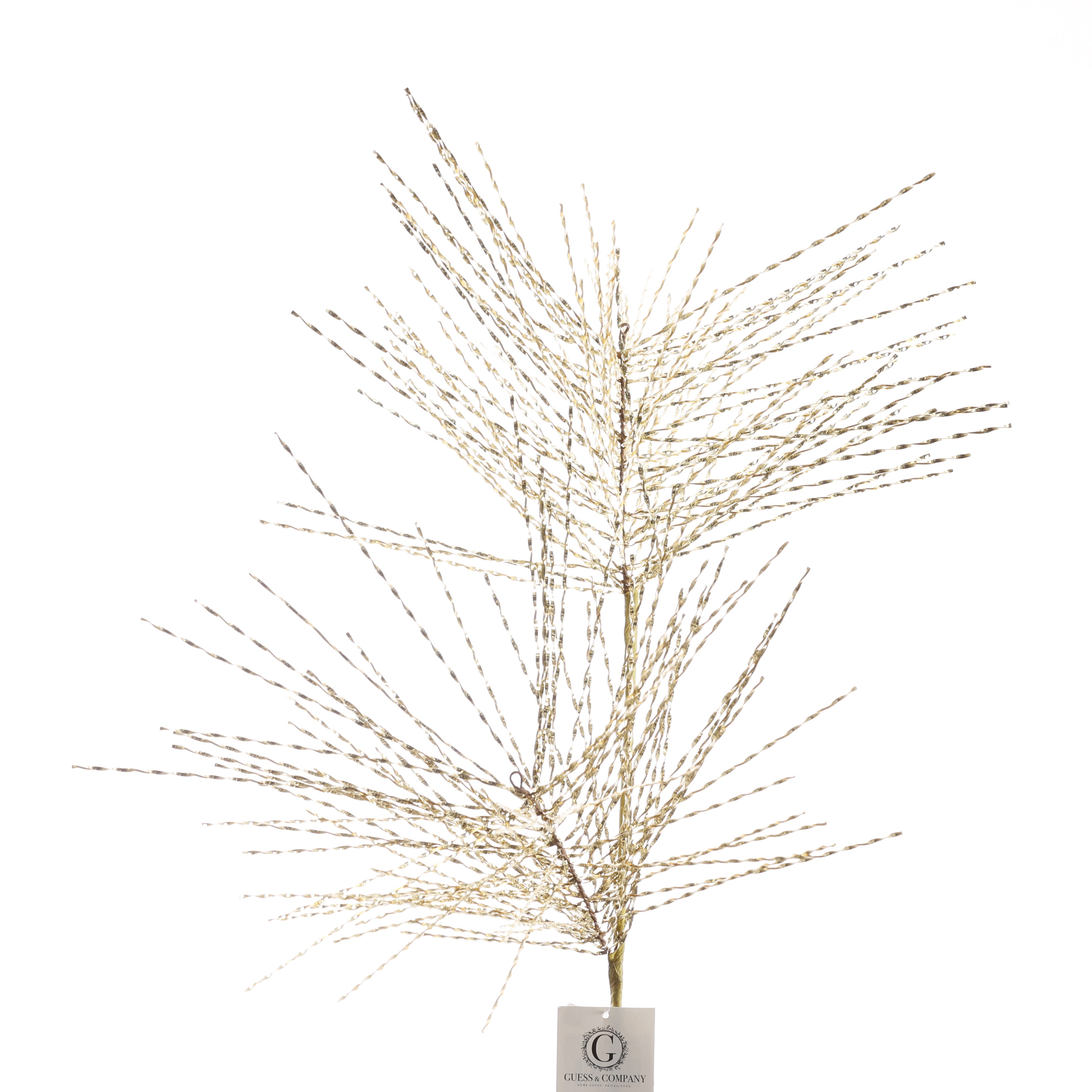 CHRISTMAS FIREWORK STEM-Gold
