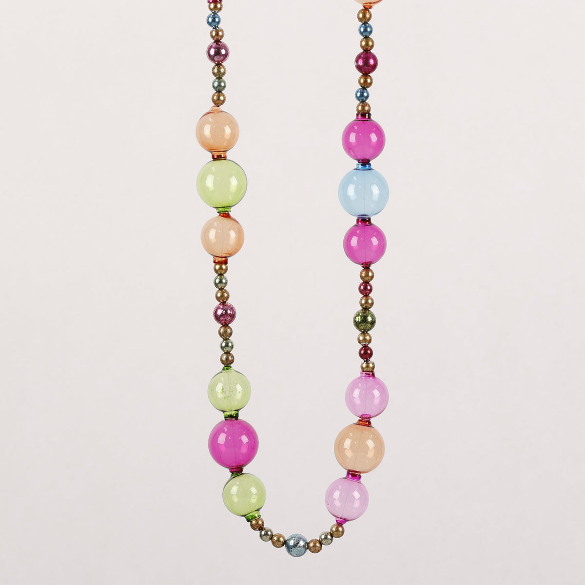 72"GLASS GARLAND-MULTI