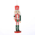 6" WOOD NUTCRACKER ORNAMENT STYLE B