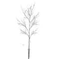 42IN Snow Twig Branch, White Natural