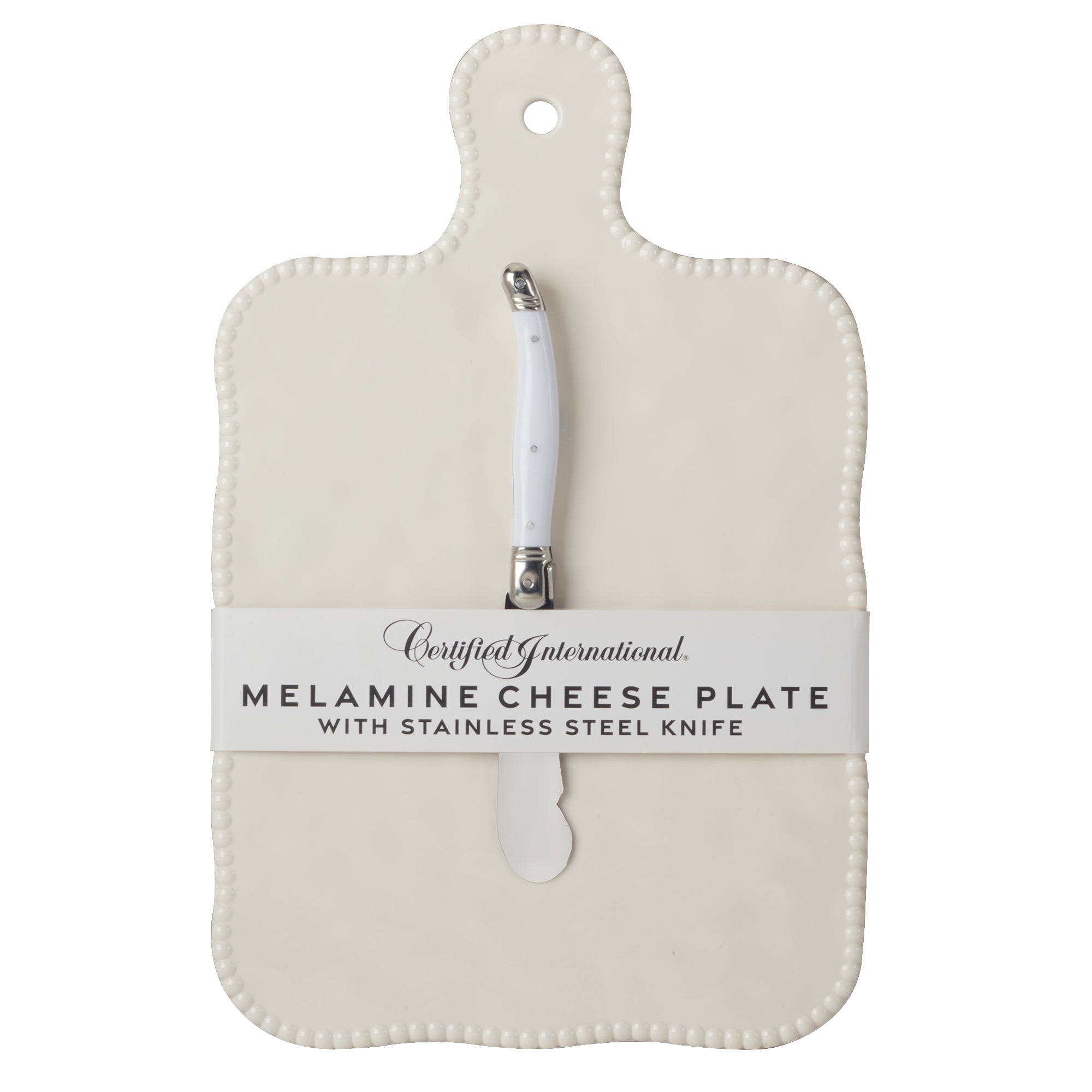Perlette Cream Cheese Board with Knife