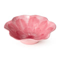 Wildflower Pink 3-D Floral Deep Bowl 14.5in