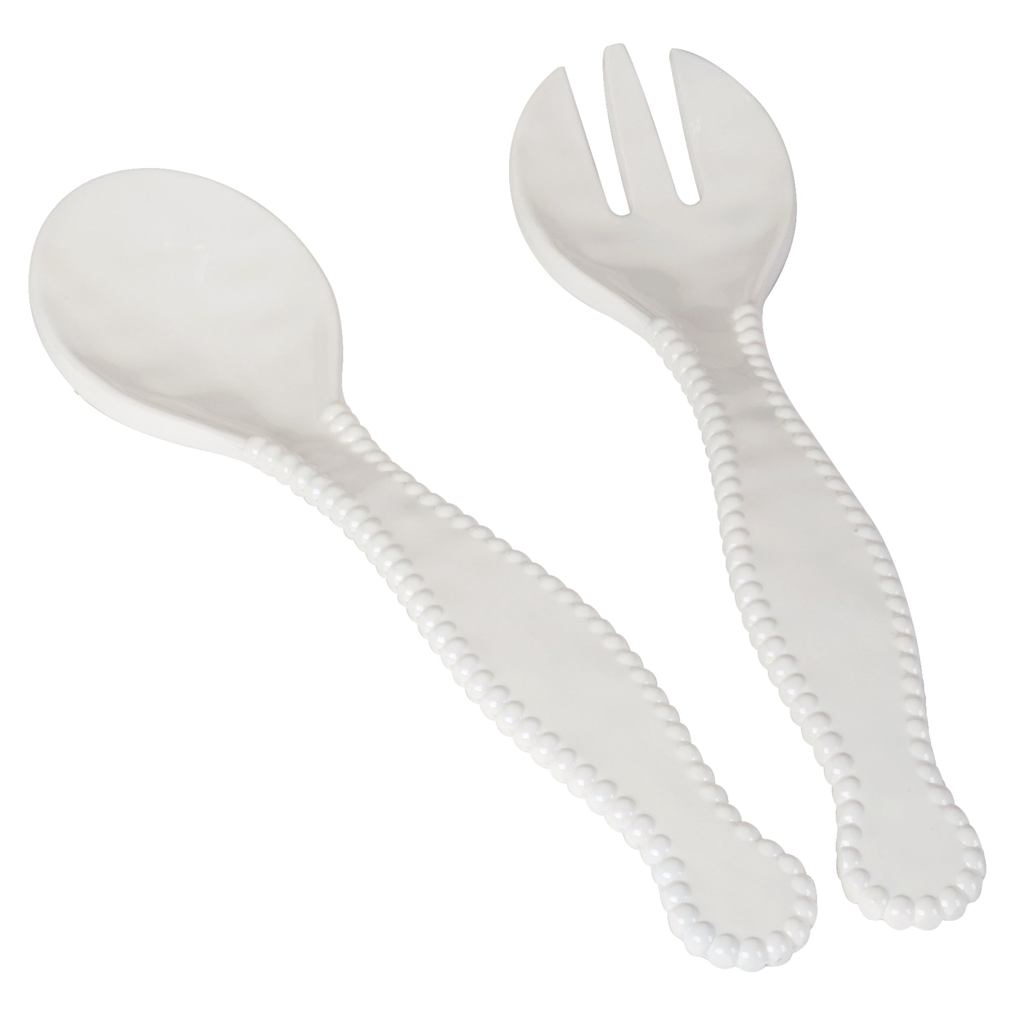 Perlette Cream 2pc Salad Server