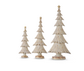 12" Whitewash Polyresin Tree-SMALL ONLY