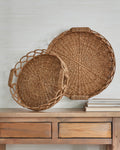 21.75" SET OF 2 LOOPED TRAYS