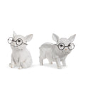4" Pig with Glasses (LEFT ONLY)