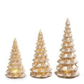 8.5" Lighted Antiqued Champagne Tree (SMALL ONLY)