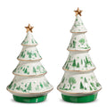 9.5" Christmas Scene Trees (SMALL ONLY)