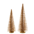 24.5" Gold Bottle Brush Trees (LARGE ONLY)