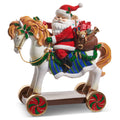 15.5" Santa on Toy Horse