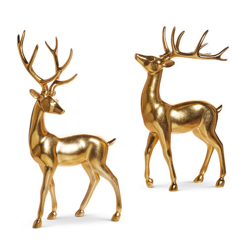 20.5" Gold Deer - HEAD TURNED ONLY