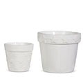 7.25" WHITE STARS AND STRIPES PLANTER (Right Only)