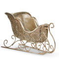 14.75" Silver Antique Sleigh