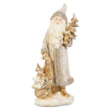 14" Silver Woodland Santa