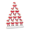 10" Gingerbread Santa Tower