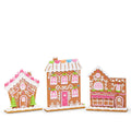 9.25" X 10" Bright Gingerbread Village (RIGHT ONLY)