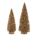 18" Gold Glittered Tree