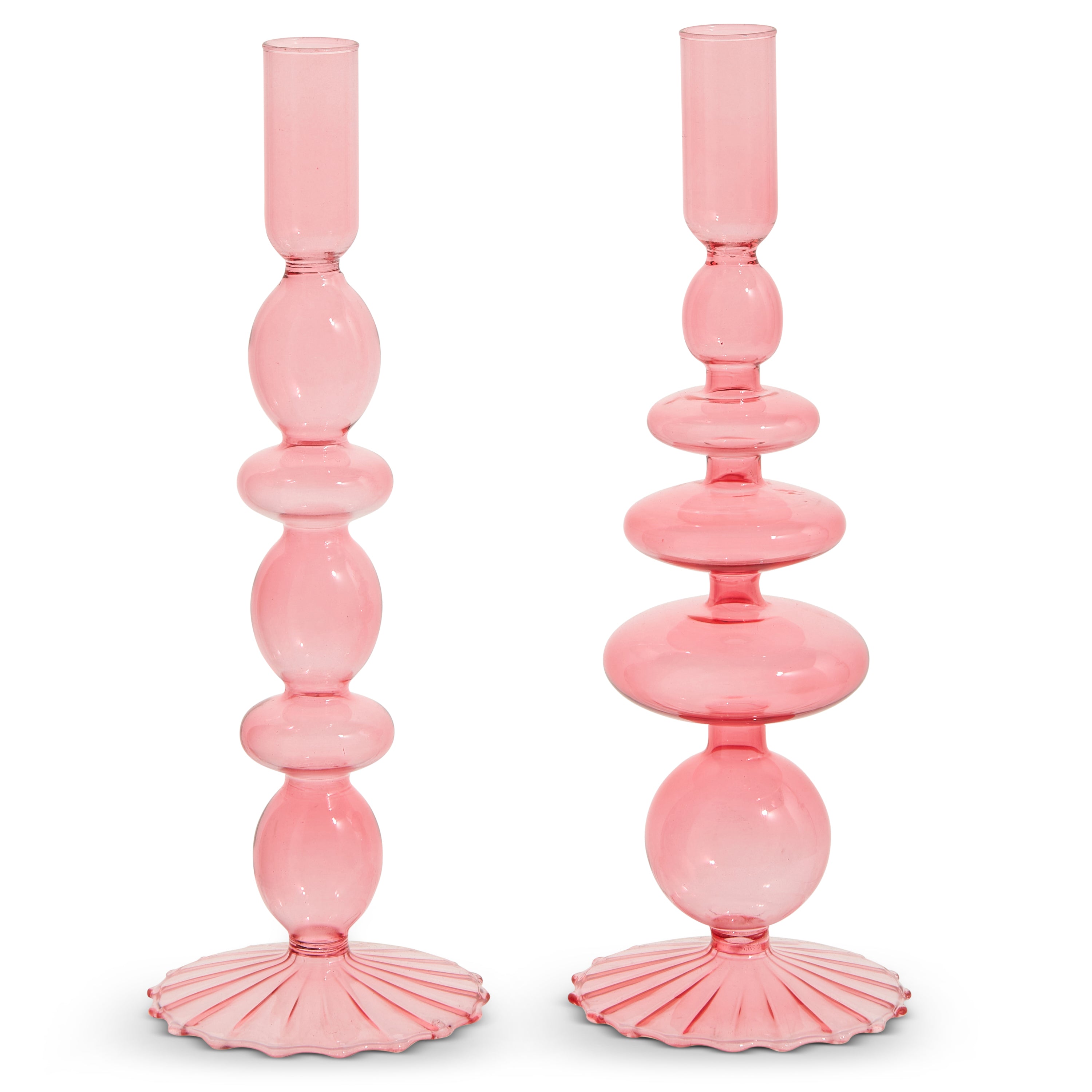 10.25" PINK CANDLE STICKS (RIGHT ONLY)