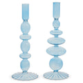 10.25" BLUE CANDLE STICKS (LEFT ONLY)