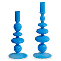 9" BLUE CANDLE STICK (SMALL ONLY)