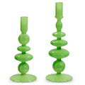 9" GREEN CANDLE STICKS (SMALL ONLY)