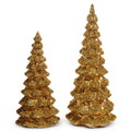 13" Gold Sequin Trees LARGE ONLY