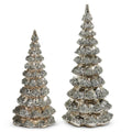 13" Silver Sequin Trees-LARGE ONLY