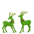18" Green Flocked Deer (LEFT ONLY)