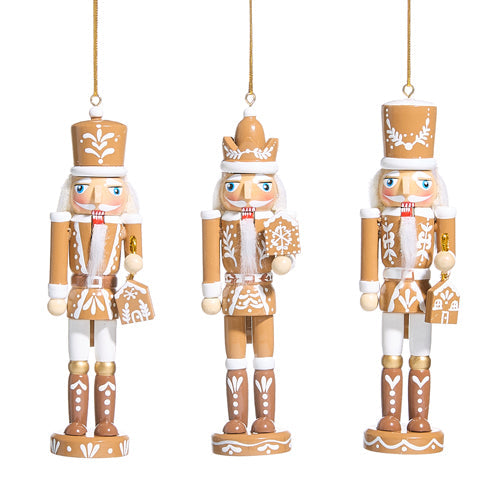 6" Gingerbread Nutcracker Ornament (LEFT ONLY)