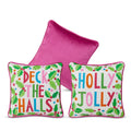 12" Deck the Halls Pillow