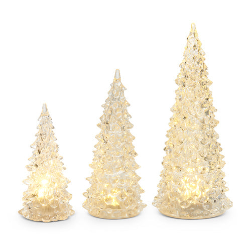 6.5" Lighted Clear Trees (MEDIUM ONLY)