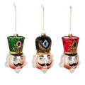 4.75" Nutcracker Head Ornament (GREEN HAT ONLY)
