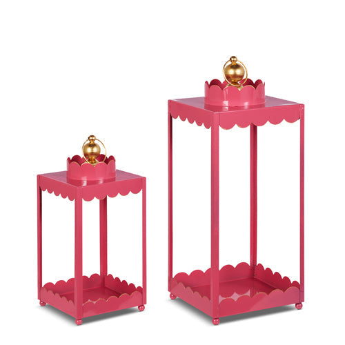 13.75" PINK LANTERNS