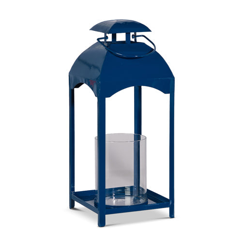 13.75" BLUE LANTERN