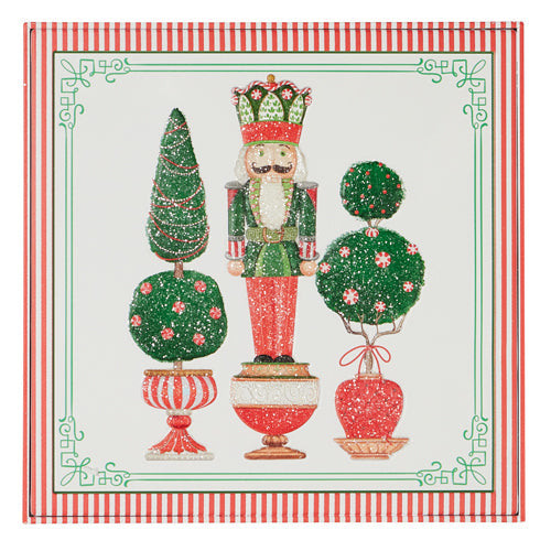 14.5" Topiary Metal Wall Art