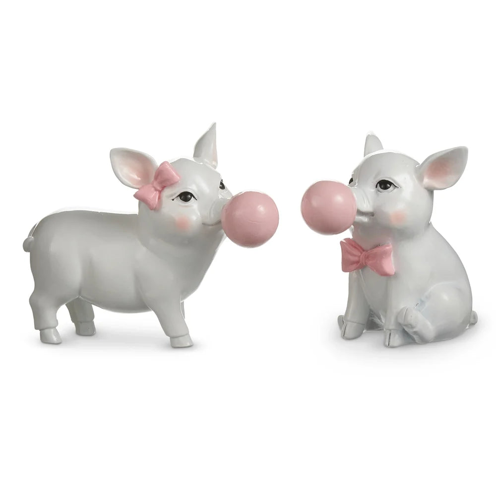 5.5" Piglet Blowing Bubble (LEFT ONLY)