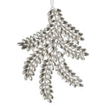7" Clear Jewel Pine Ornament