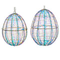 20.5" Lighted Hanging Mylar Eggs (LARGE ONLY)