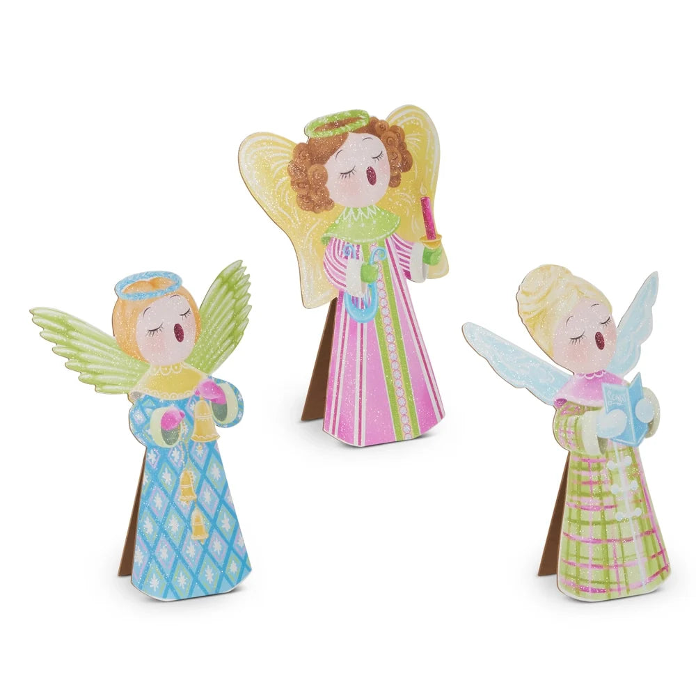 20" Choir Angel Block (BLUE DRESS ONLY)